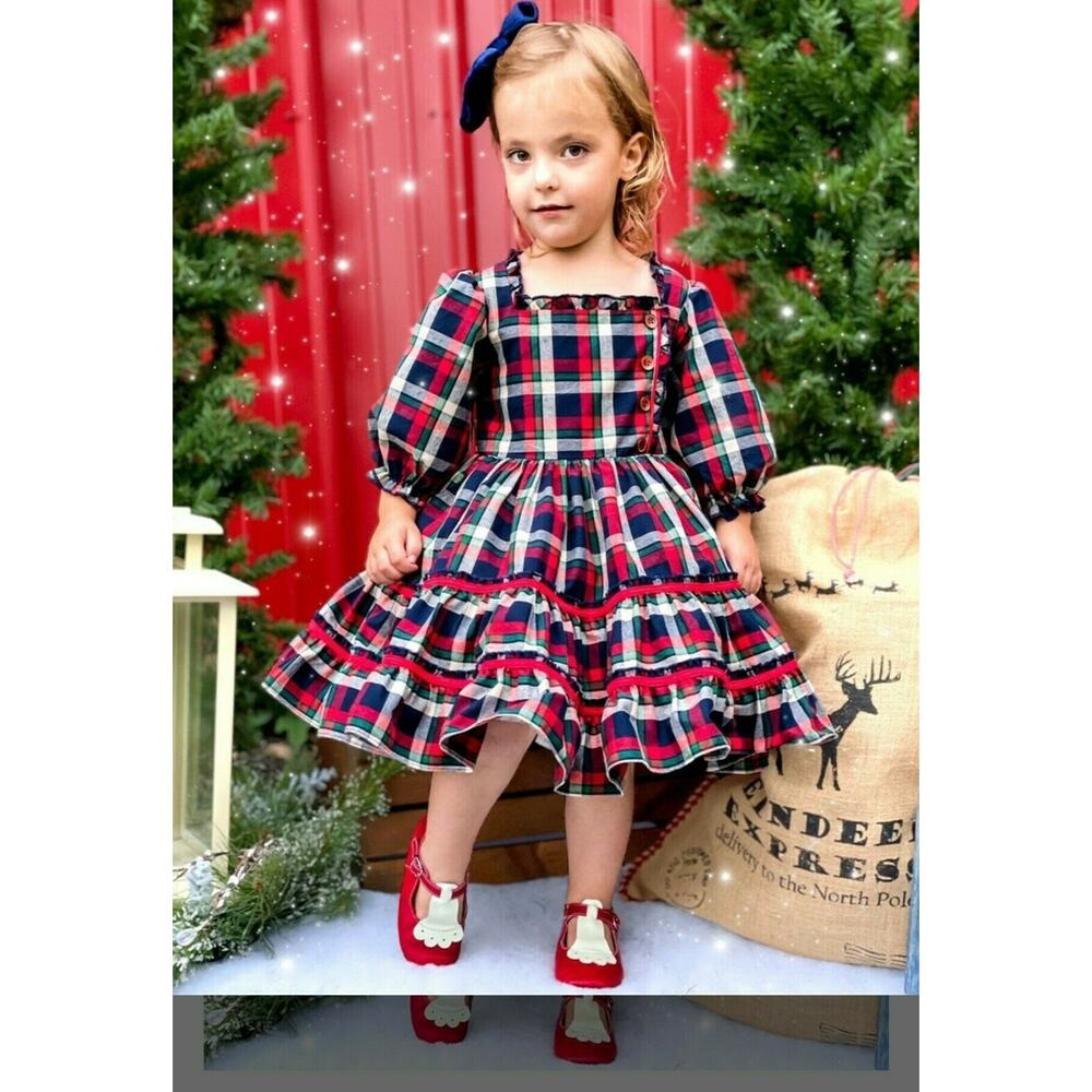 Evie's Closet Perfectly Plaid Dress